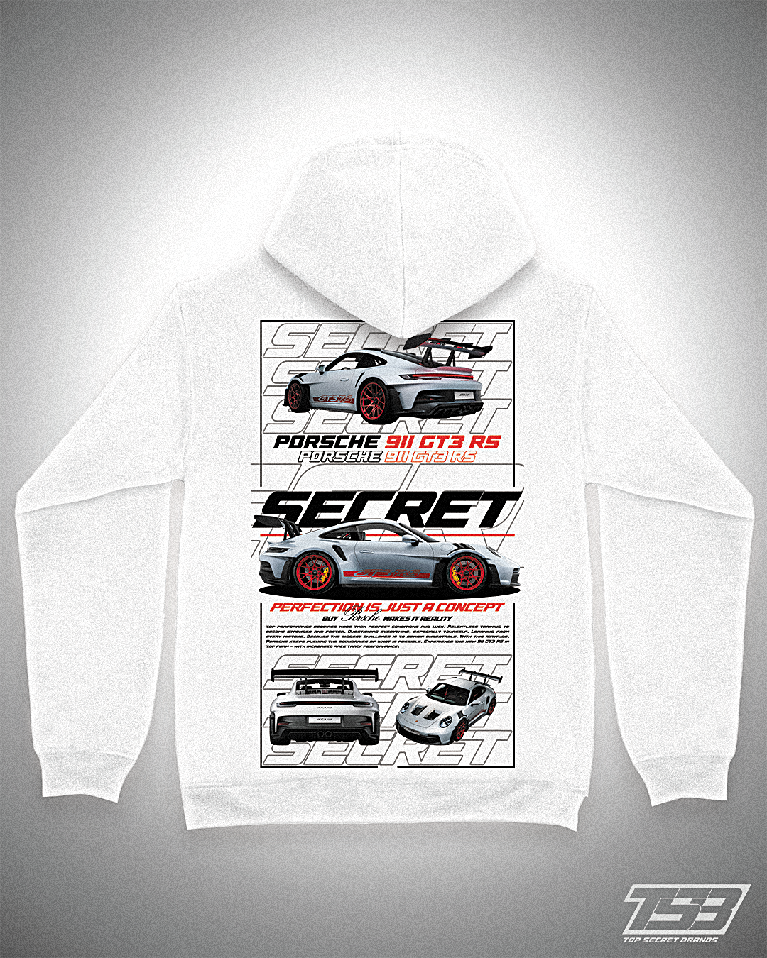 SUDADERA PORSCHE 911 GT3 RS - SECRET DELUXE PORSCHE