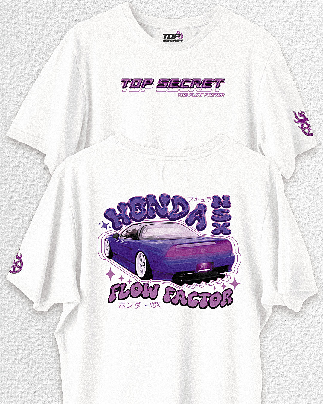 PLAYERA HONDA NSX - FLOW FACTOR NSX