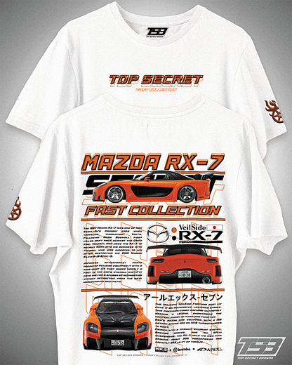 PLAYERA MAZDA RX-7 - HAN RX-7 - FAST & FURIOUS - RÁPIDO Y FURIOSO - TOKYO DRIFT - AUTOS JDM