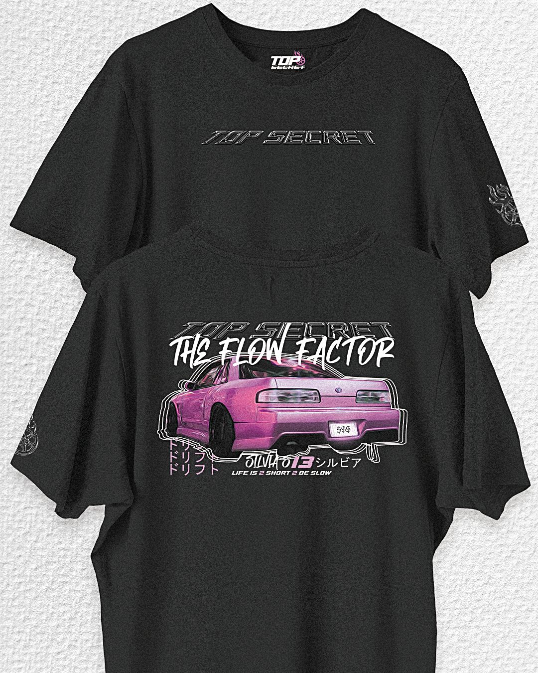 PLAYERA NISSAN SILVIA S13 - FLOW FACTOR SILVIA S13